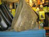 Solo Side Bag for SOFTAIL BROWN