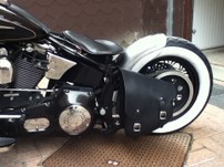 Solo Side Bag for SOFTAIL BLACK