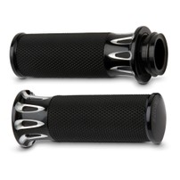  FUSION BILLET DEEP CUT GRIPS BLACK  958960