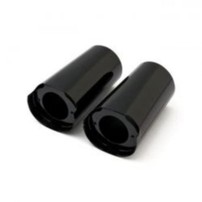 14-18 UPPER FORK SLIDER COVERS BLACK; Std length  515476