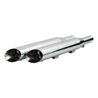 SPORTSTER 2004-2015 SLASH CUT SLIP-ON MUFFLER SET  500972