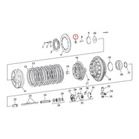 JAM NUT, CLUTCH ADJ. SCREW  901380