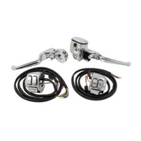 ALL CHROME H-D STYLE HANDLEBAR CONTROL KIT  900534