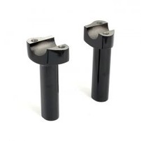 OEM H-D STYLE RISERS, THREADED BLACK 4,5 Inch HIGH  904374