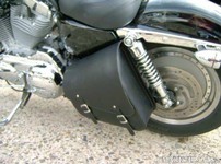 Solo Side Bag for Sportster BLACK 82-19  Tas XL Black